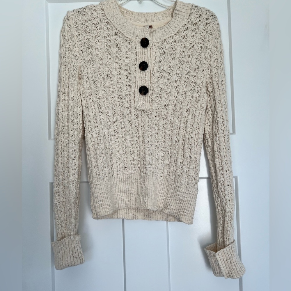 Free People sweater.